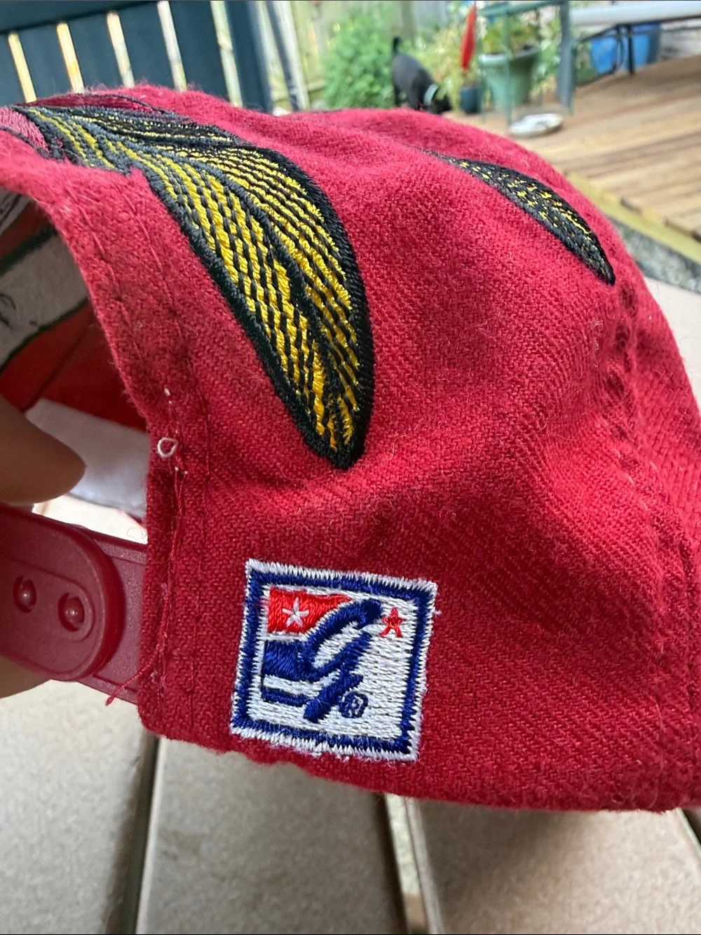 Florida State Seminoles Vintage 90s Wool Embroidered Hat The Game